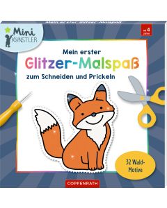 Mein erster Glitzer-Malspaß zum Schneiden und Prickeln