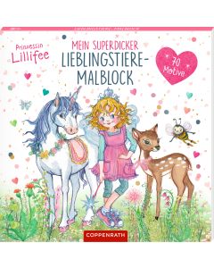 Mein superdicker Lieblingstiere-Malblock