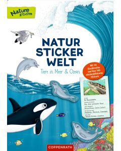 Natur-Stickerwelt: Tiere in Meer und Ozean