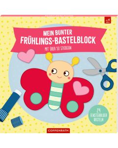 Mein bunter Frühlings-Bastelblock