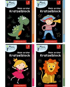 Meine ersten Kratzelbilder