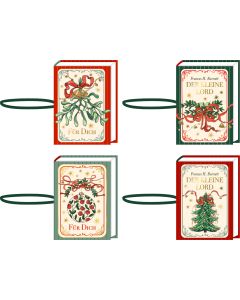 Anhänger-Bücher - Festliche Weihnachten