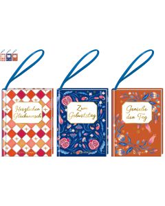 Kleine Anhänger-Bücher: Gute Wünsche