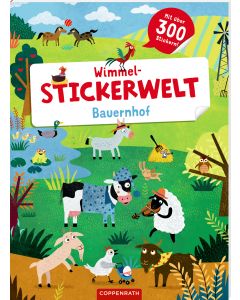 Wimmel-Stickerwelt – Bauernhof