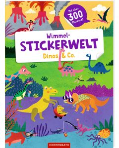 Wimmel-Stickerwelt – Dinos & Co.