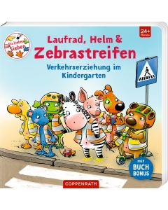 Laufrad, Helm & Zebrastreifen