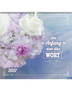 Am Anfang war das Wort 2027 – Wandkalender