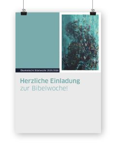 Plakat zur Bibelwoche 2025/2026