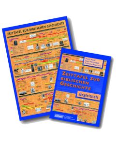 Kombi-Paket: Zeittafel zur biblischen Geschichte und Begleitheft