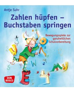 Zahlen hüpfen - Buchstaben springen