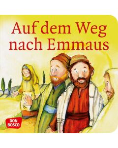 Auf dem Weg nach Emmaus. Mini-Bilderbuch.