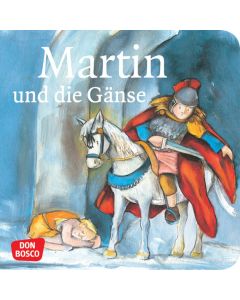 Martin und die Gänse. Mini-Bilderbuch.