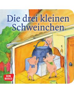 Die drei kleinen Schweinchen. Mini-Bilderbuch.
