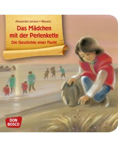 Das Mädchen mit der Perlenkette - Die Geschichte einer Flucht. Mini-Bilderbuch.