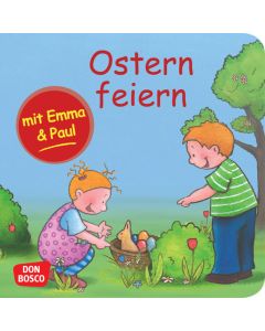 Ostern feiern mit Emma und Paul. Mini-Bilderbuch.