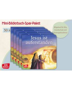 Jesus ist auferstanden. Mini-Bilderbuch. Paket mit 50 Exemplaren zum Vorteilspreis