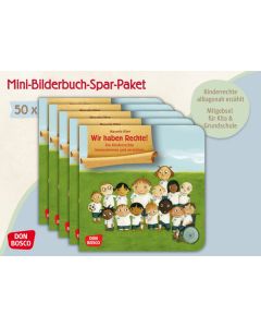 Wir haben Rechte. Mini-Bilderbuch. Paket mit 50 Exemplaren zum Vorteilspreis