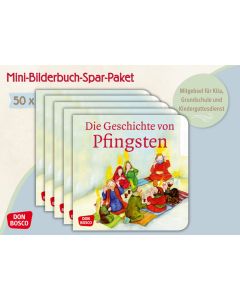 Die Geschichte von Pfingsten. Mini-Bilderbuch. Paket mit 50 Exemplaren zum Vorteilspreis