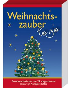 Weihnachtszauber - to go. Ein Adventskalender aus 24 vorgestanzten Teilen