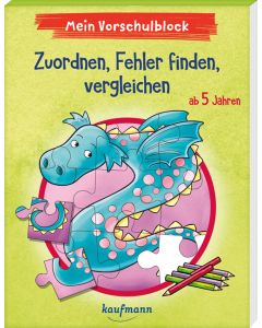 Mein Vorschulblock - Zuordnen, Fehler finden, vergleichen