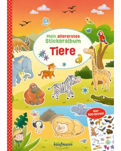 Mein allererstes Stickeralbum - Tiere