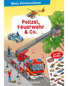 Mein Stickeralbum - Polizei, Feuerwehr & Co.