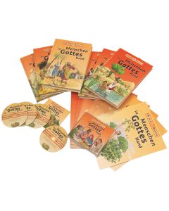 Menschen in Gottes Hand Buch + Malbuch + Hörbuch