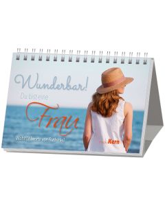 Wunderbar! Du bist eine Frau