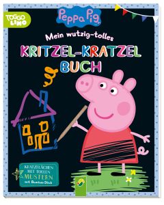 Peppa Pig Mein wutzig-tolles Kritzel-Kratzel-Buch