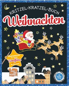 Kritzel-Kratzel-Buch Weihnachten. Für Kinder ab 5 Jahren