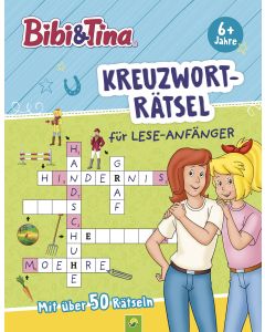 Bibi & Tina Kreuzworträtsel für Lese-Anfänger