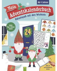 Mein Adventskalenderbuch Rätselspaß mit den Wichteln