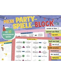 Mein Party-Spiele-Block