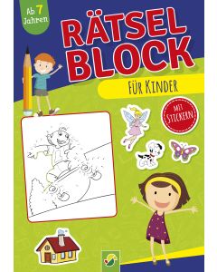 Rätselblock für Kinder ab 7 Jahren