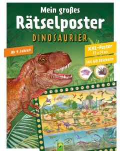 Mein großes Rätselposter Dinosaurier