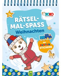 Bobo Siebenschläfer Rätsel-Mal-Spaß Weihnachten. Für Kinder ab 3 Jahren