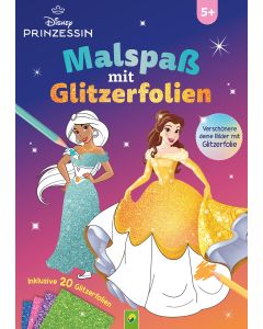 Disney Prinzessin Malspaß mit Glitzerfolien