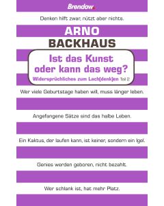 Ist das Kunst oder kann das weg?