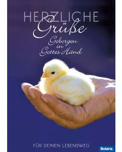 Herzliche Grüße - Geborgen in Gottes Hand