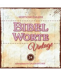 Wortschatzgalerie Bibelworte Vintage