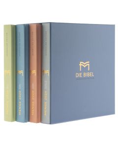 Menge 2020 (Bibel) – Journaling Edition – 4 Bände im Schuber
