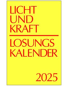 Licht und Kraft/Losungskalender 2025 Reiseausgabe in Heften