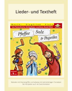 Pfeffer, Salz und Paprika
