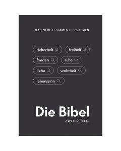 Das Neue Testament und die Psalmen - Verteilausgabe - anthrazit