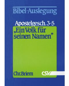 Ein Volk für seinen Namen