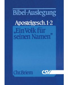 Ein Volk für seinen Namen