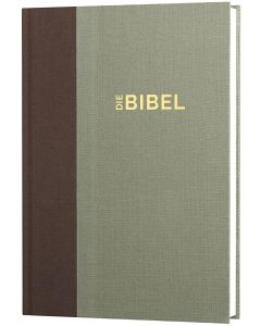 Schlachter 2000 Bibel – Standardausgabe (Duoleinen braun/khaki, fester Einband)