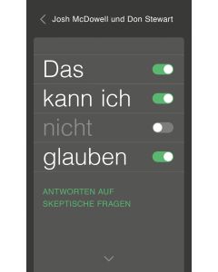 Das kann ich nicht glauben