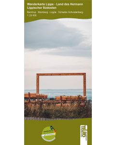 Wanderkarte Lippe: Land des Hermann Lippischer Südosten
