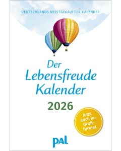 Der Lebensfreude-Kalender 2026 im Großformat